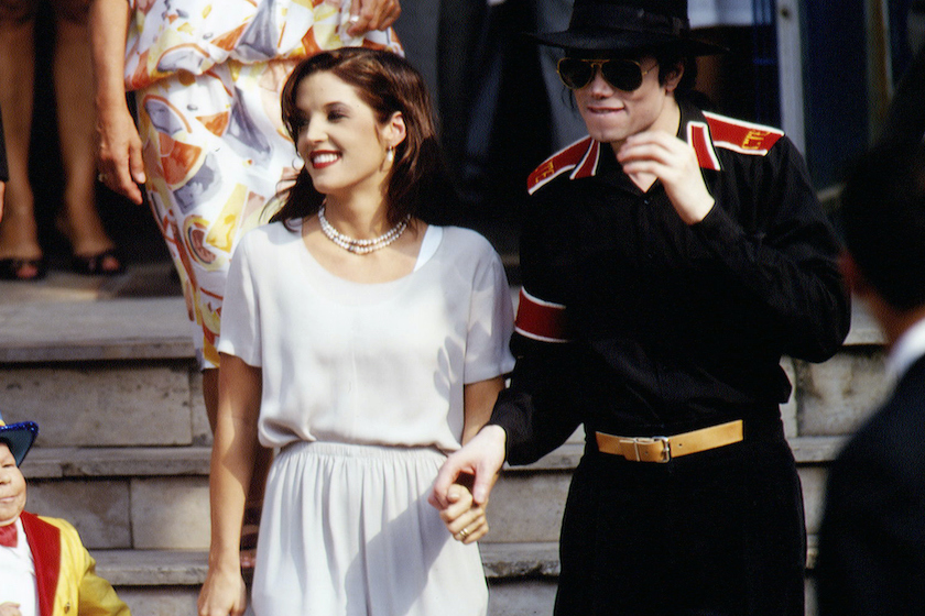 MICHAEL JACKSON AND LISA MARIE PRESLEY IN BUDAPEST