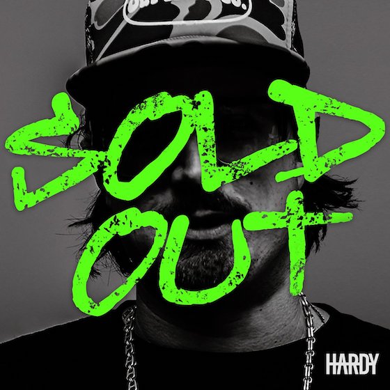 Single artwork for Hardy's "Sold Out"