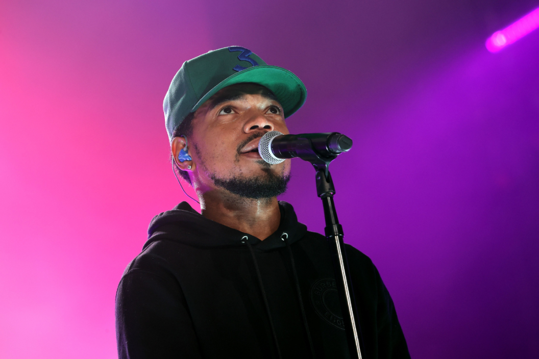 Chance the Rapper performs onstage during The Freedom Experience presented by 1DayLA, featuring Justin Bieber, at SoFi Stadium on July 24, 2021 in Inglewood, California