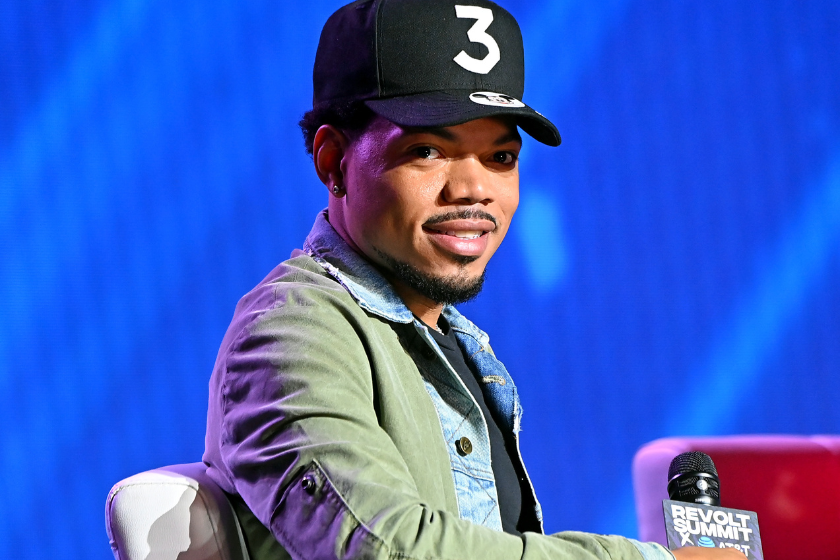 Rapper Chance The Rapper onstage during 2021 REVOLT Summit at 787 Windsor on November 12, 2021 in Atlanta, Georgia