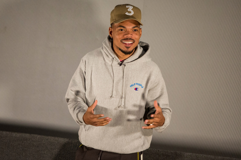 Chance the Rapper during the SocialWorks 3rd Annual "A Night At The Museum?