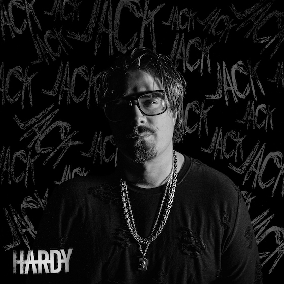 Single artwork for Hardy's "Jack"