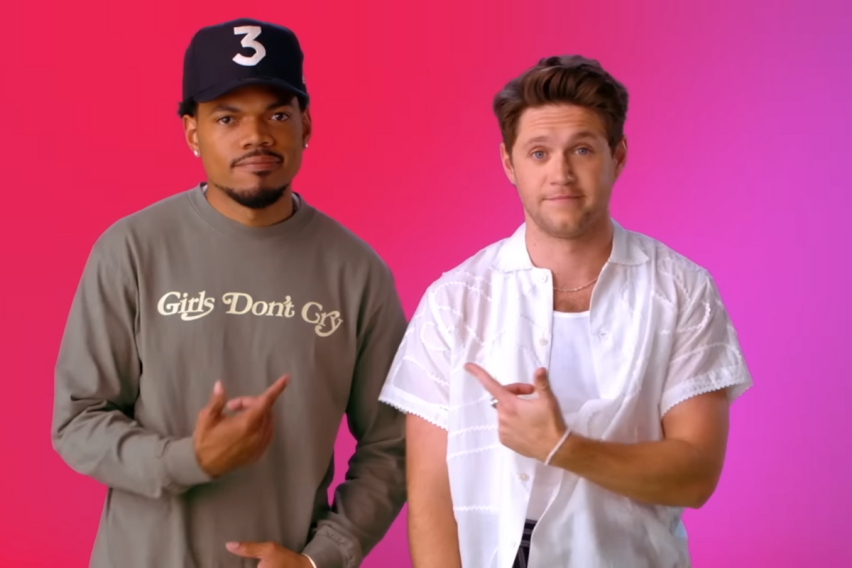 Chance The Rapper and Niall Horan