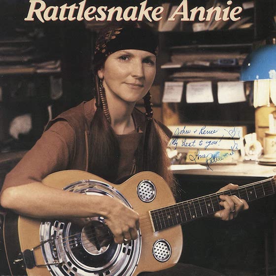Cover of Rattlesnake Annie's self-titled album