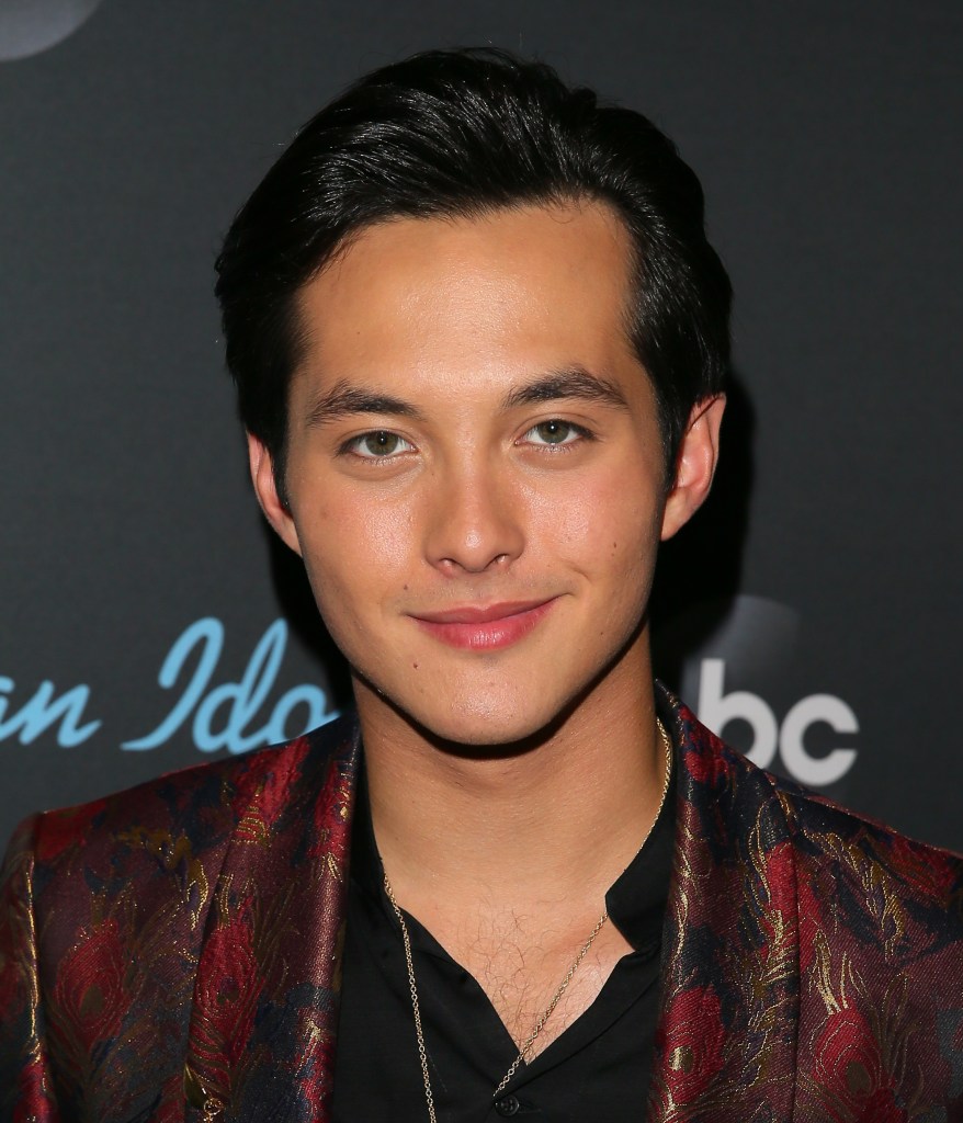 LOS ANGELES, CA - APRIL 21: Laine Hardy attends the taping of ABC's 'American Idol' on April 21, 2018 in Los Angeles, California.
