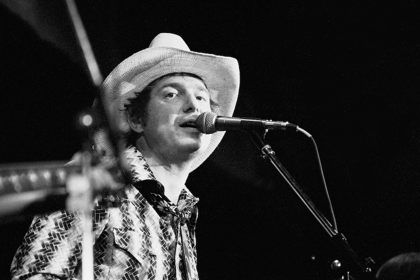 Jerry Jeff Walker at the Ivanhoe Theater in Chicago Illinois , July 9, 1977.