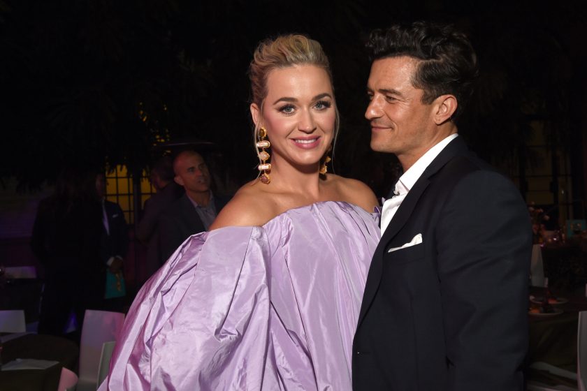 LOS ANGELES, CALIFORNIA - SEPTEMBER 30: (L-R) Katy Perry and Orlando Bloom attend Variety's Power of Women on September 30, 2021 in Los Angeles, California.