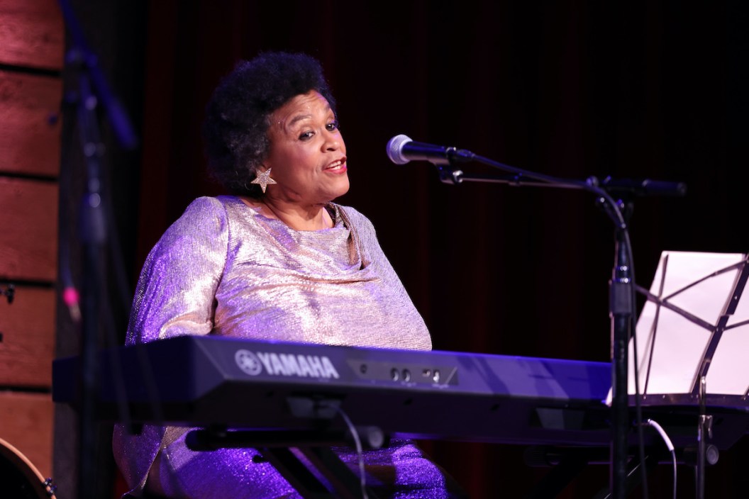 NASHVILLE, TENNESSEE - APRIL 18: Frankie Staton performs during the Black Opry Anniversary Party at City Winery Nashville on April 18, 2022 in Nashville, Tennessee.