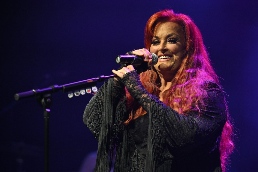 KANSAS CITY, MISSOURI - NOVEMBER 12: Wynonna performing onstage during the Thundergong! Benefit Concert at the Uptown Theater on November 12, 2022 in Kansas City, Missouri.