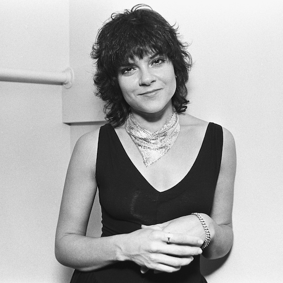 Roseanne Cash backstage at Park West, Chicago, Illinois, May 3, 1981.