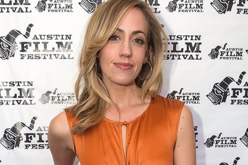 AUSTIN, TX - OCTOBER 24: Actress Zibby Allen arrives at the world premiere of 'Coffee, Kill Boss' during the Austin Film Festival at The Paramount Theatre on October 24, 2013 in Austin, Texas.