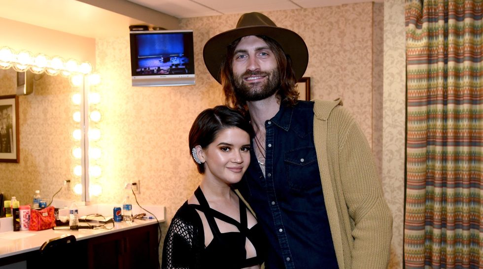 NASHVILLE, TN - MAY 08: Singer-songwriters Maren Morris and Ryan Hurd attend the 2017 AIMP Nashville Awards on May 8, 2017 in Nashville, Tennessee.