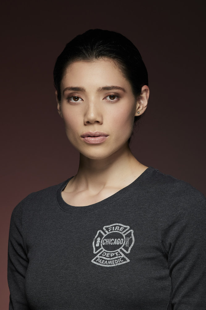 CHICAGO FIRE — Season: 10 — Pictured: Hanako Greensmith as Violet Mikami 