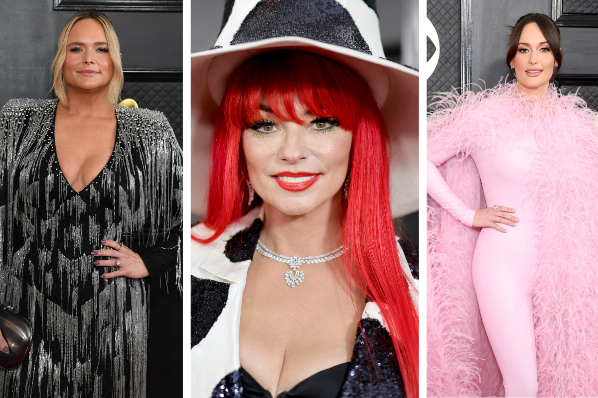 Miranda Lambert attends Grammy Awards/ Shania Twain attends Grammy Awards/ Kacey Musgraves attends Grammy Awards