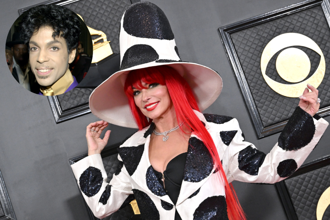 LOS ANGELES, CALIFORNIA - FEBRUARY 05: (FOR EDITORIAL USE ONLY) Shania Twain attends the 65th GRAMMY Awards at Crypto.com Arena on February 05, 2023 in Los Angeles, California and Prince at the 46th annual Grammy Awards