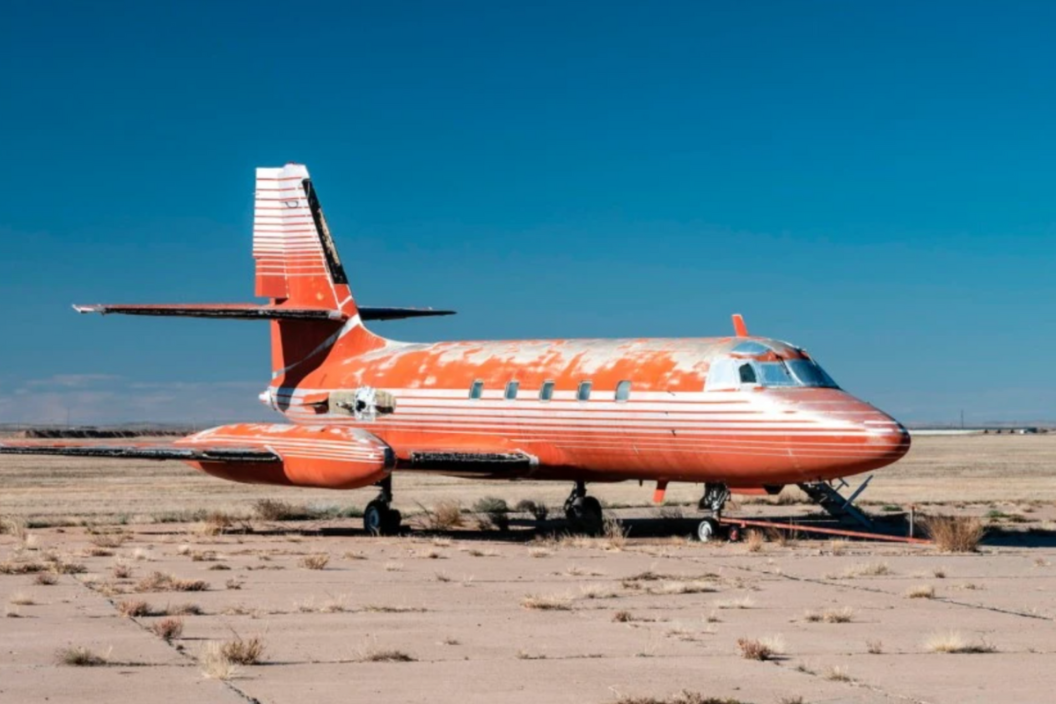 Elvis Presley's abandoned jet