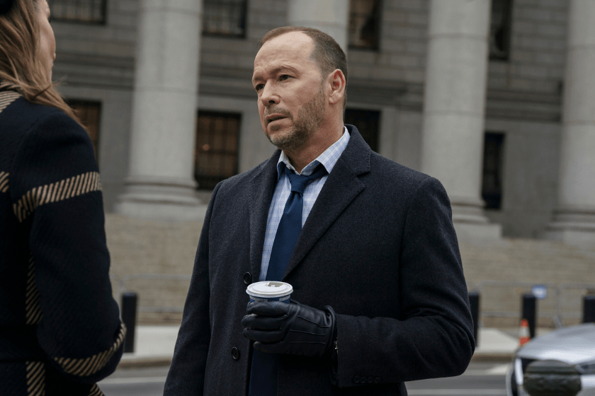 Donnie Wahlberg as Danny Reagan in "Blue Bloods" Season 14, Episode 1.