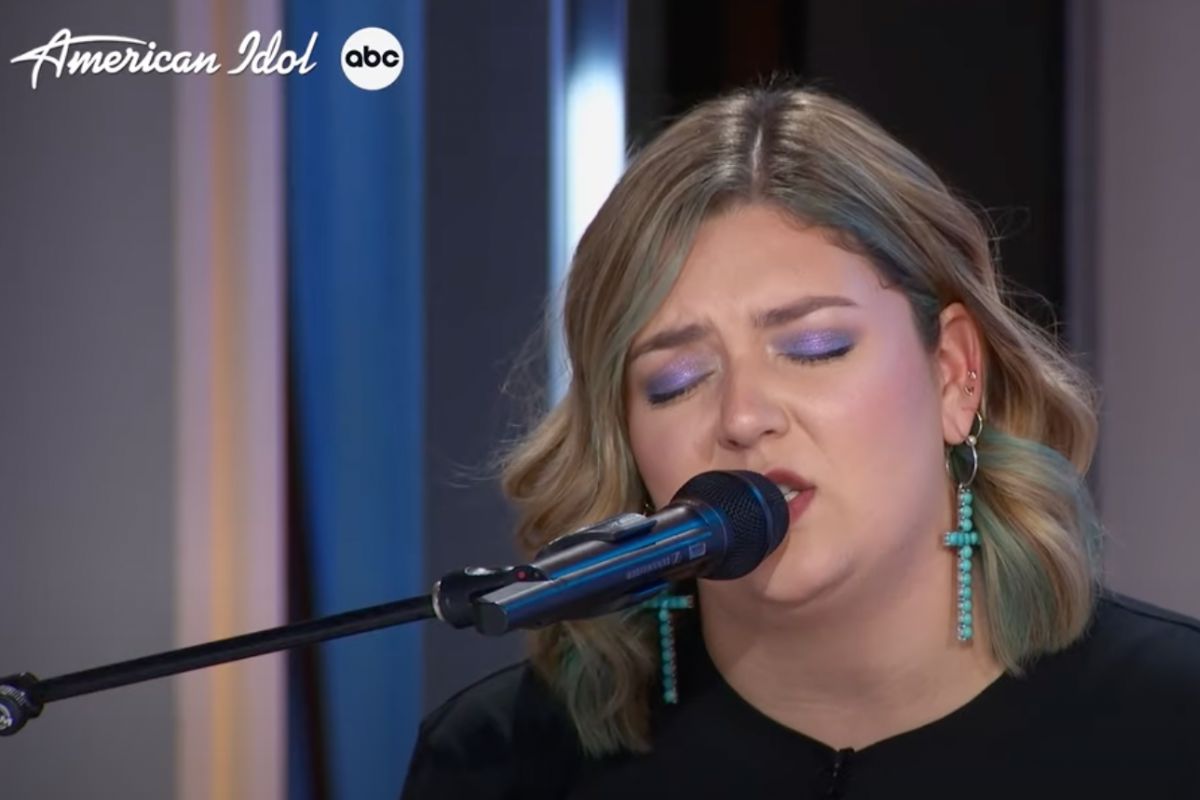 Cay Aliese auditions for "American Idol"