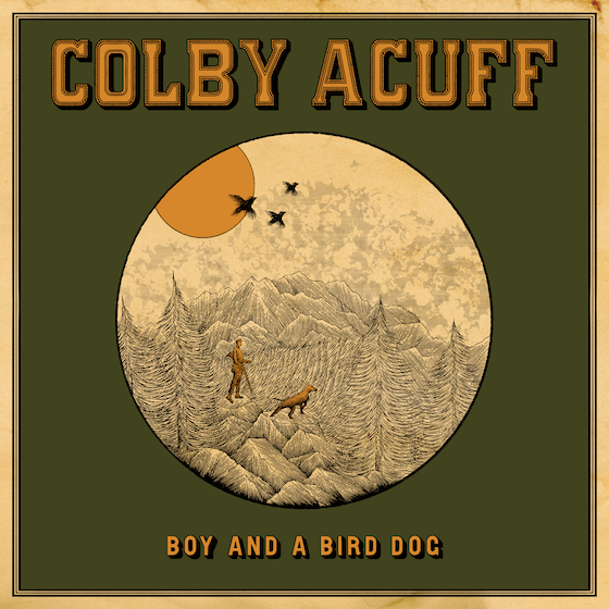 Single artwork for Colby Acuff's dog song