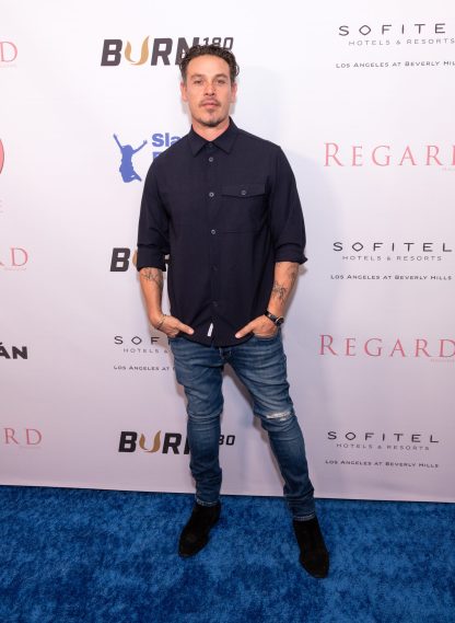 LOS ANGELES, CALIFORNIA - JUNE 02: Actor Kevin Alejandro attends REGARD Magazine's Summer Issue release party presented by BURN180 with special guest host cover girl Tricia Helfer at Sofitel Los Angeles at Beverly Hills on June 02, 2022 in Los Angeles, California.