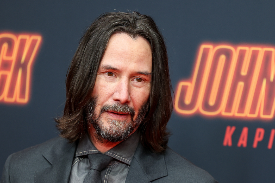 Keanu Reeves arrives at the German premiere of the film "John Wick: Chapter 4" at the Zoo Palast cinema. (recrop) Photo: Gerald Matzka/dpa