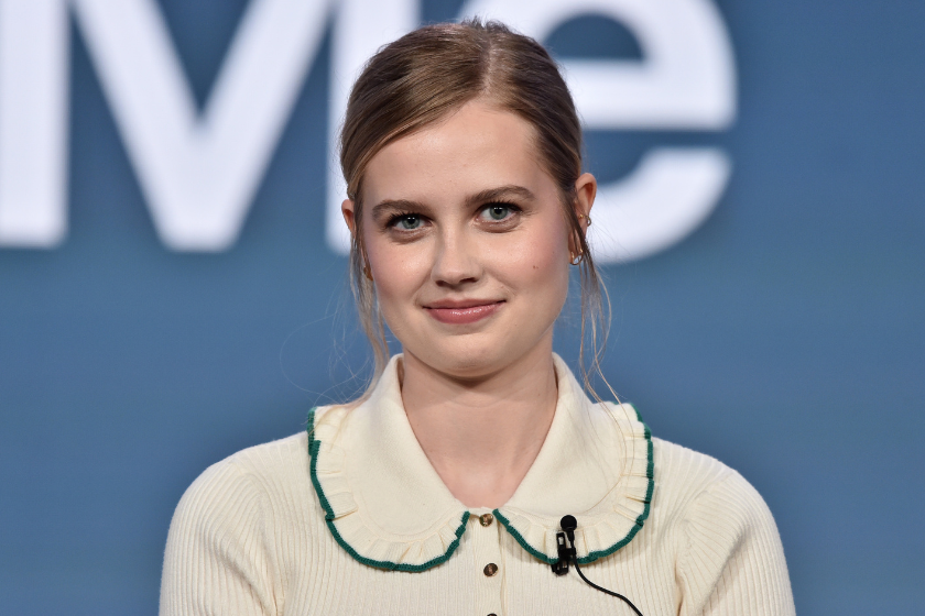 Angourie Rice attends the Apple TV+ 2023 TCA Winter Press Tour at The Langham Huntington, Pasadena on January 18, 2023 in Pasadena, California