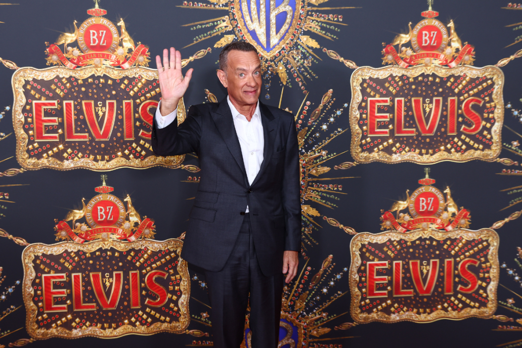 Tom Hanks attending the 2022 premiere of 'ELVIS' (Chris Hyde/Getty Images)