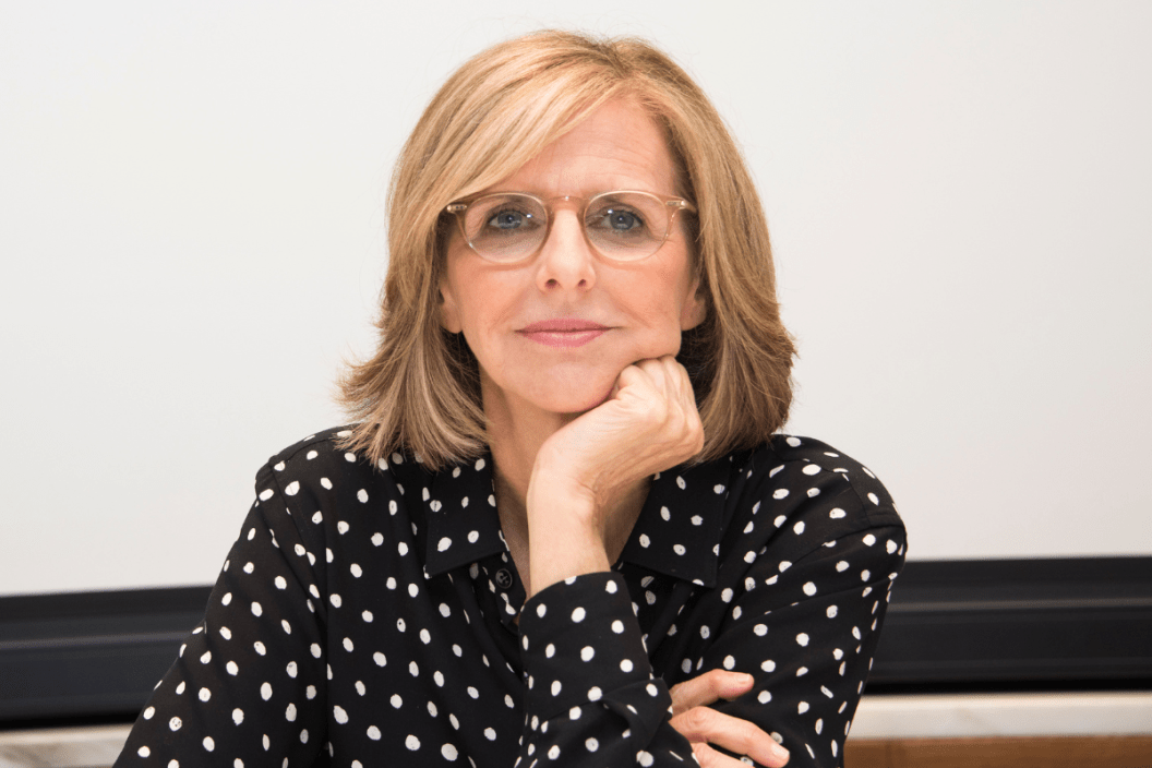 BEVERLY HILLS, CA - AUGUST 25: Nancy Meyers at the "Home Again" Press Conference at the Four Seasons Hotel on August 23, 2017 in Beverly Hills, California.