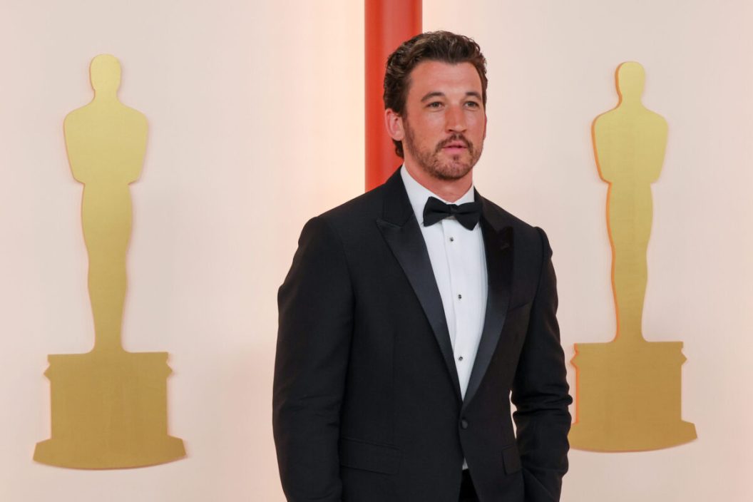 Miles Teller attends the 95th Academy Awards at the Dolby Theatre on March 12, 2023 in Hollywood, California
