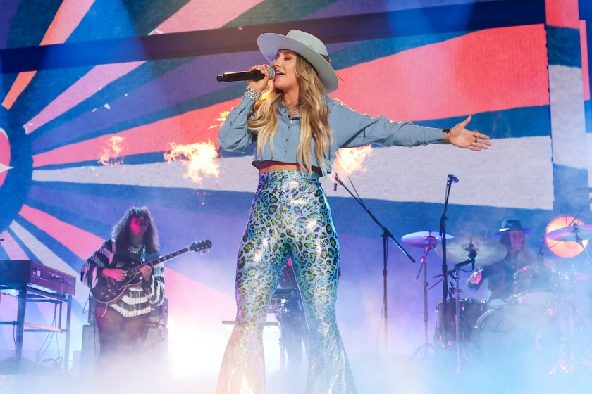 Lainey Wilson performs onstage at the 2023 CMT Music Awards held at Moody Center on April 2, 2023 in Austin, Texas.