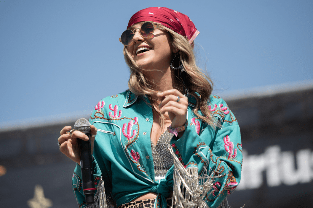 Singer Lainey Wilson performs onstage during Day 3 of the 2022 Stagecoach Festival on May 01, 2022 in Indio, California.