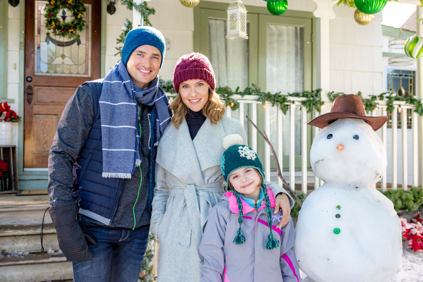 Jill Wagner and Wes Brown in 'Christmas Cookies'