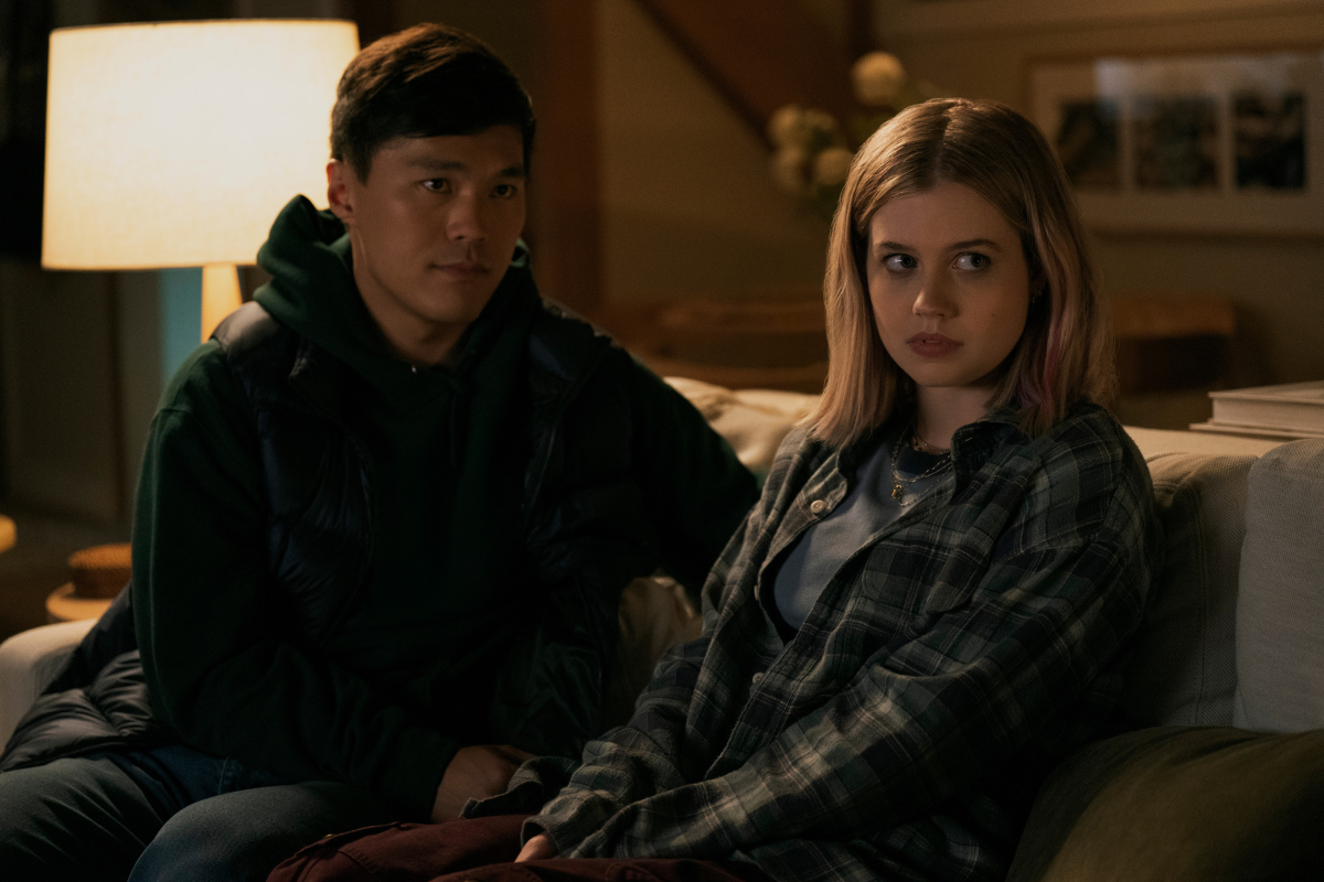 John Harlan Kim and Angourie Rice in 'The Last Thing He Told Me'