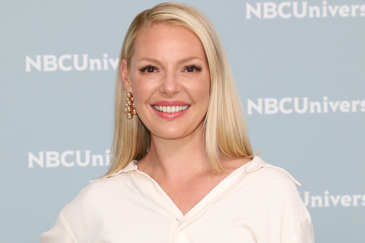 Katherine Heigl attends the 2018 NBCUniversal Upfront Presentation at Rockefeller Center on May 14, 2018 in New York City