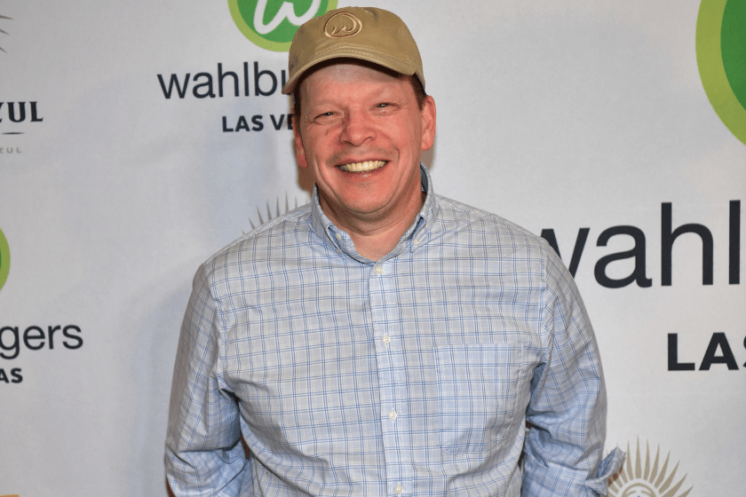 Paul Wahlberg arrives at the grand opening of Whalburgers At Mandalay Bay Resort And Casino on March 27, 2023 in Las Vegas, Nevada