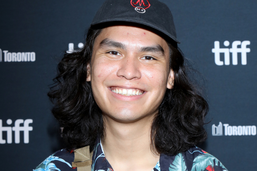 Forrest Goodluck attends the "How To Blow Up A Pipeline" Premiere during the 2022 Toronto International Film Festival at TIFF Bell Lightbox on September 10, 2022 in Toronto, Ontario