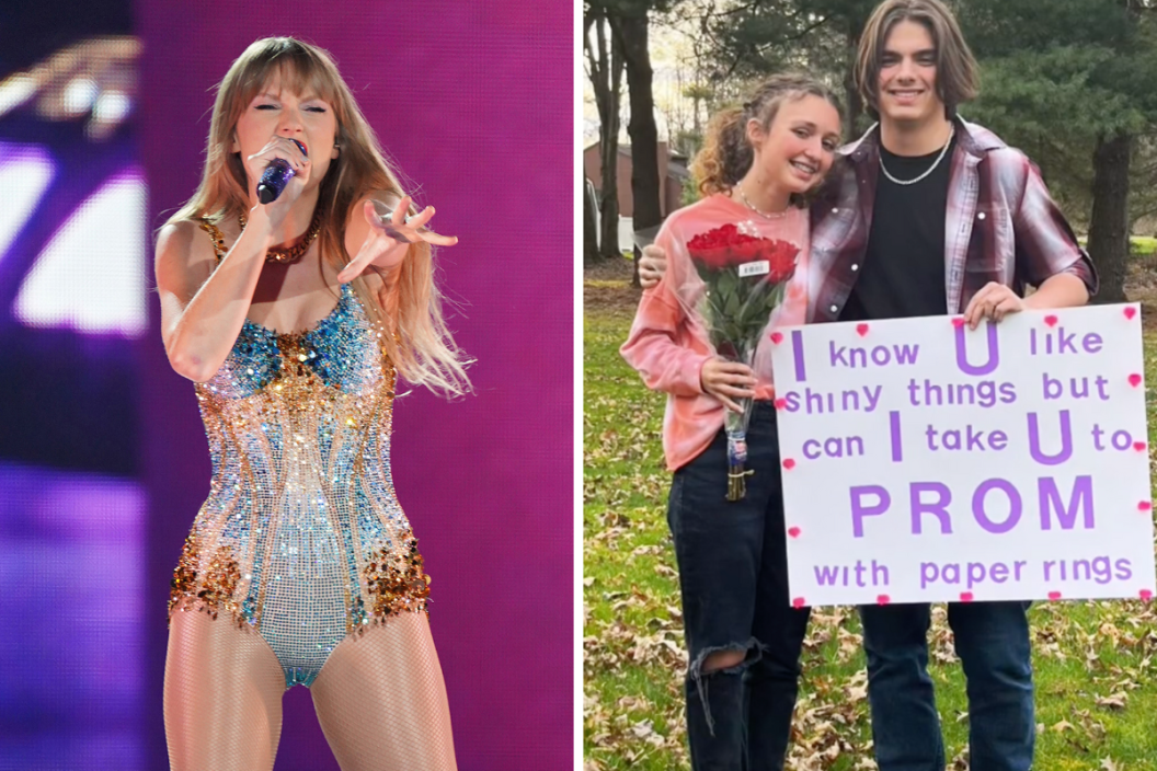 Taylor Swift and Swiftie Promposal