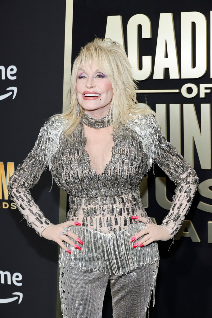 FRISCO, TEXAS - MAY 11: Dolly Parton attends the 58th Academy Of Country Music Awards at The Ford Center at The Star on May 11, 2023 in Frisco, Texas. 