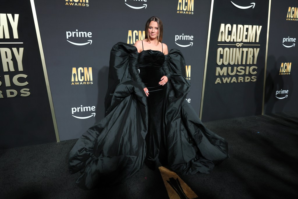 FRISCO, TEXAS - MAY 11: Gabby Barrett attends the 58th Academy Of Country Music Awards at The Ford Center at The Star on May 11, 2023 in Frisco, Texas.