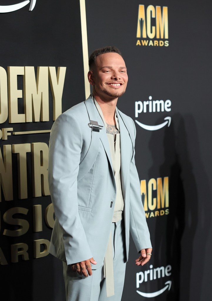 FRISCO, TEXAS - MAY 11: Kane Brown attends the 58th Academy Of Country Music Awards at The Ford Center at The Star on May 11, 2023 in Frisco, Texas. 