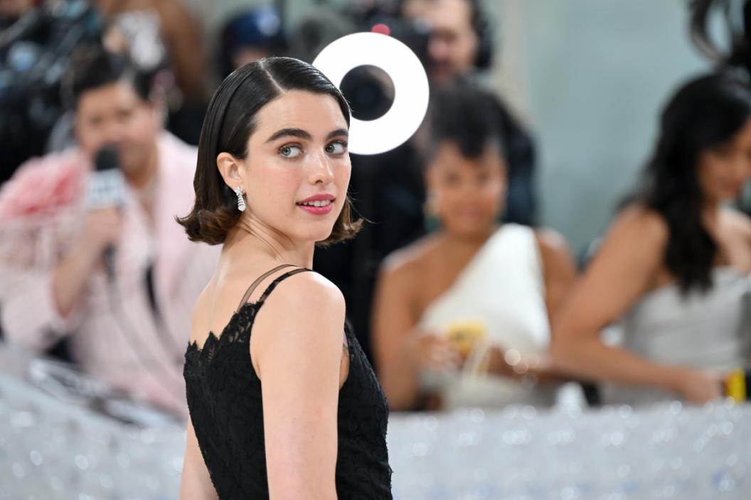 Margaret Qualley at the 2023 Met Gala: Karl Lagerfeld: A Line of Beauty held at the Metropolitan Museum of Art on May 1, 2023 in New York, New York