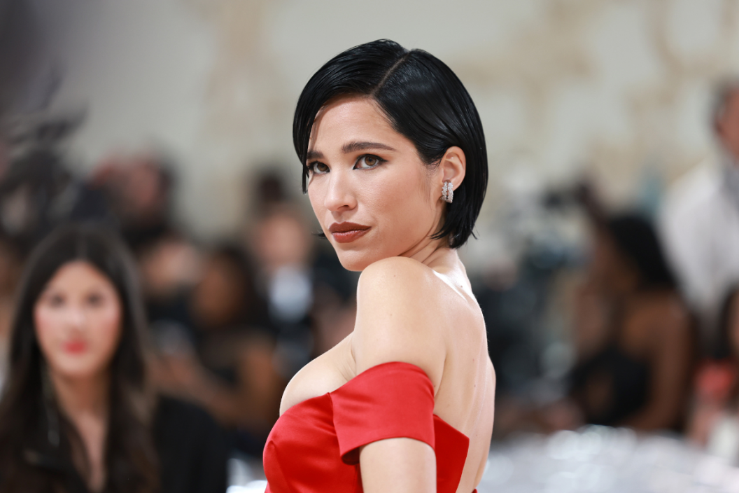 Kelsey Asbille Chow attends The 2023 Met Gala Celebrating "Karl Lagerfeld: A Line Of Beauty" at The Metropolitan Museum of Art on May 01, 2023 in New York City