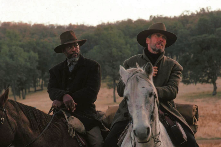Morgan Freeman and Clint Eastwood in 'Unforgiven'