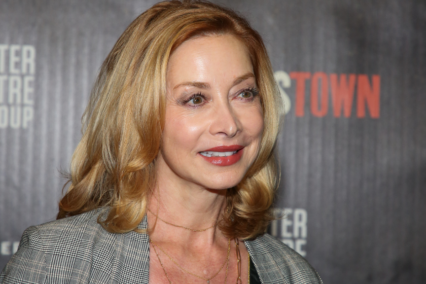 Sharon Lawrence attends the opening night performance f "Hadestown" at Ahmanson Theatre on April 27, 2022 in Los Angeles, California