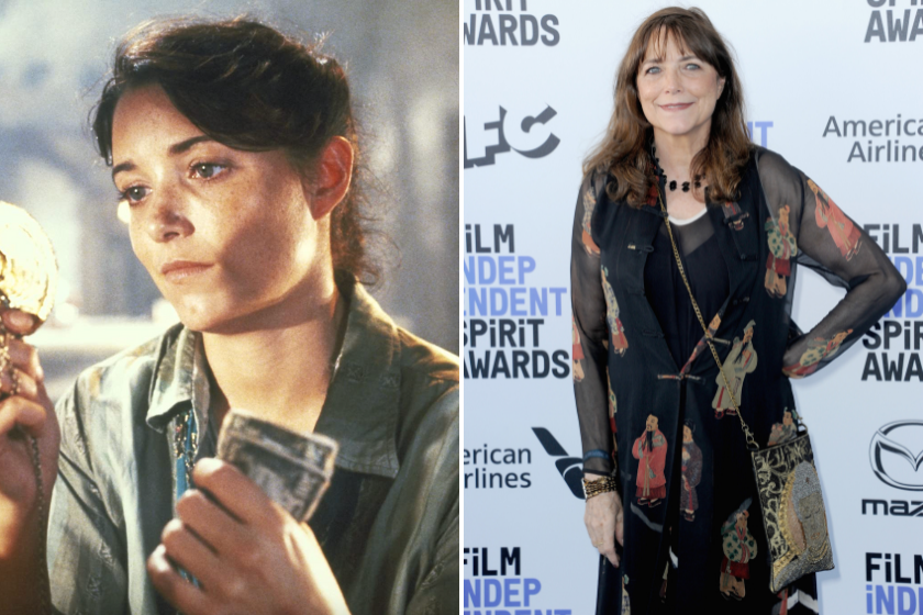 Karen Allen in 'Indiana Jones: Raiders of the Lost Ark' /Karen Allen arrives for the 2020 Film Independent Spirit Awards held on February 8, 2020 in Santa Monica, California