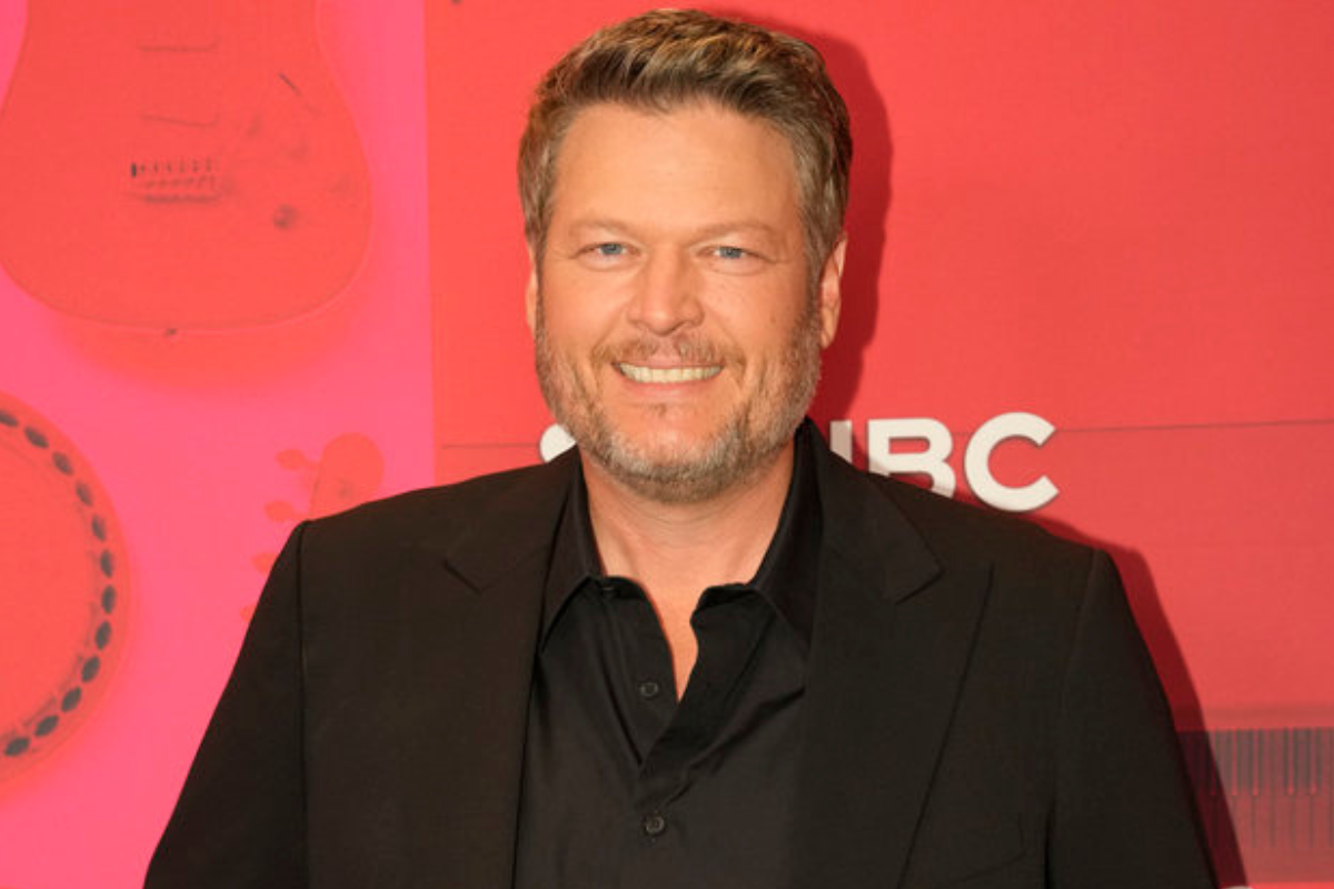 Blake Shelton at "The Voice" event