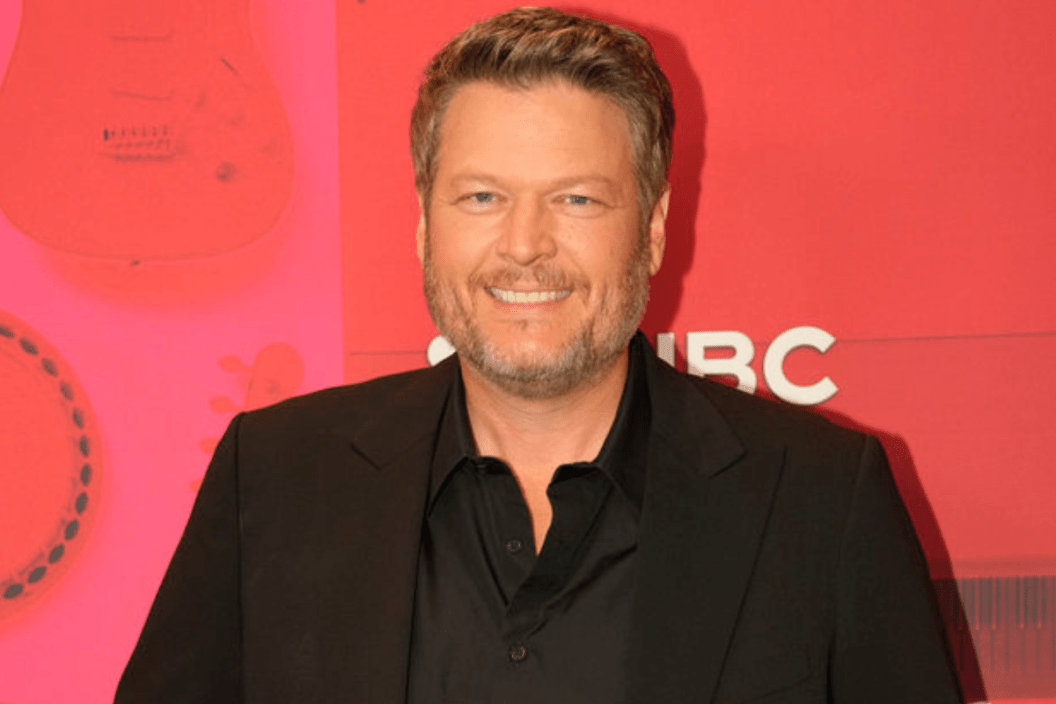 Blake Shelton at "The Voice" event