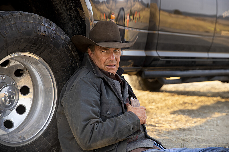 Kevin Costner as John Dutton in Yellowstone. 