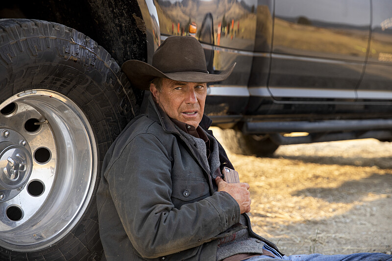 Kevin Costner as John Dutton in Yellowstone.