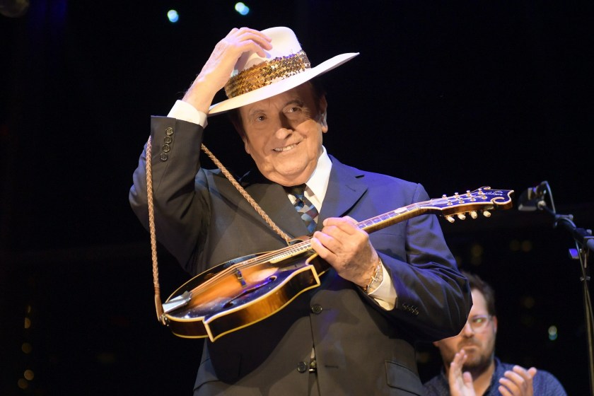 NASHVILLE, TENNESSEE - SEPTEMBER 26: Bobby Osborne performs onstage during the grand opening of We Could: The Songwriting Artistry of Boudleaux and Felice Bryant at Country Music Hall of Fame and Museum on September 26, 2019 in Nashville, Tennessee.